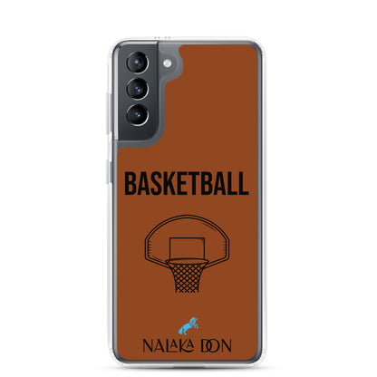 Basketball - Clear Case for Samsung®