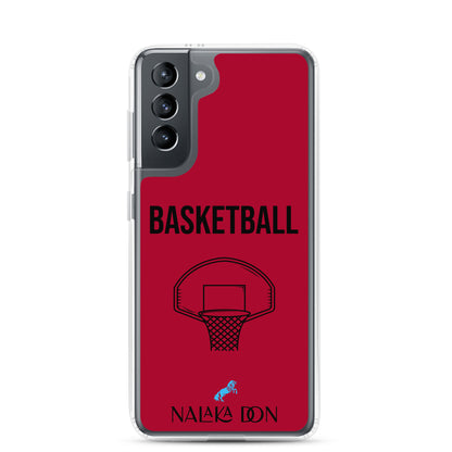 Basketball - Clear Case for Samsung®