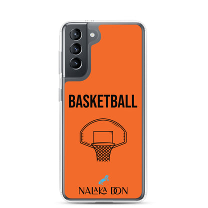Basketball - Clear Case for Samsung®