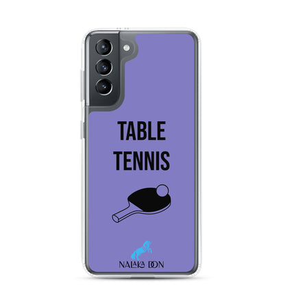 Table Tennis - Clear Case for Samsung®