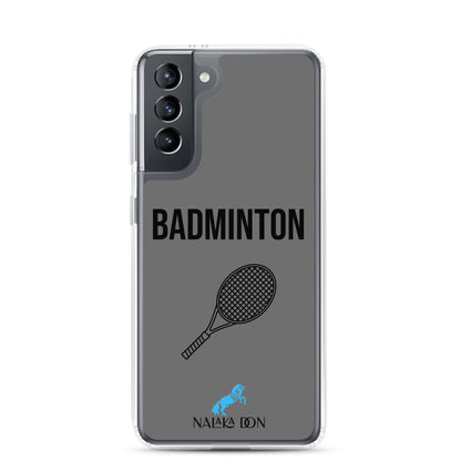 Badminton - Clear Case for Samsung®