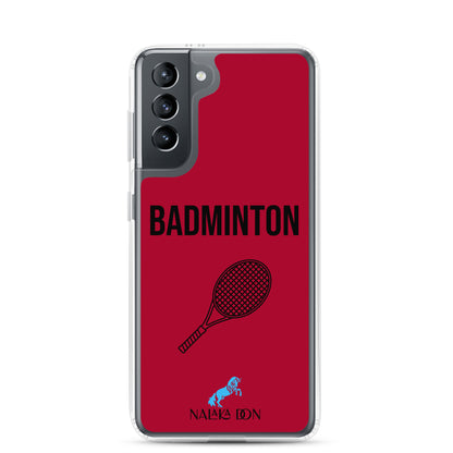 Badminton - Clear Case for Samsung®