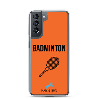 Badminton - Clear Case for Samsung®