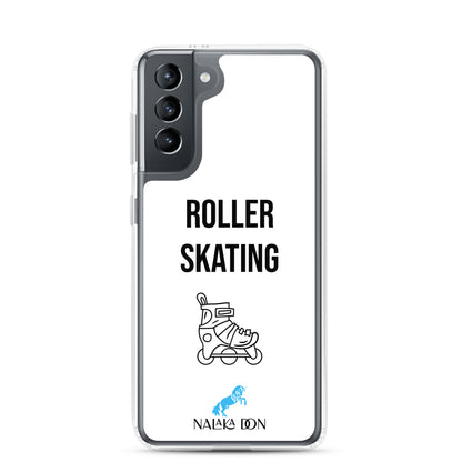 Roller Skating - Clear Case for Samsung®