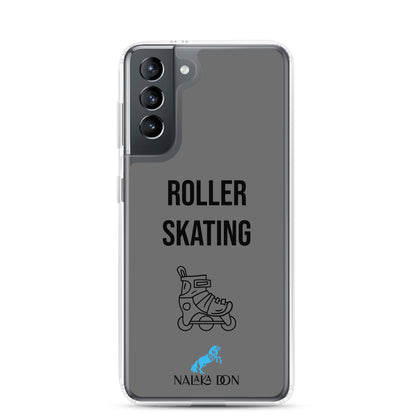 Roller Skating - Clear Case for Samsung®