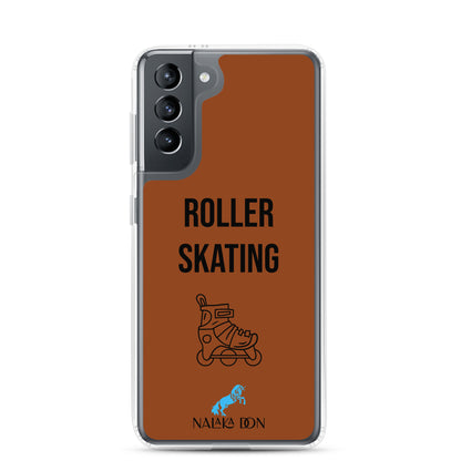 Roller Skating - Clear Case for Samsung®