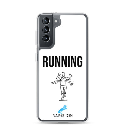 Running - Clear Case for Samsung®