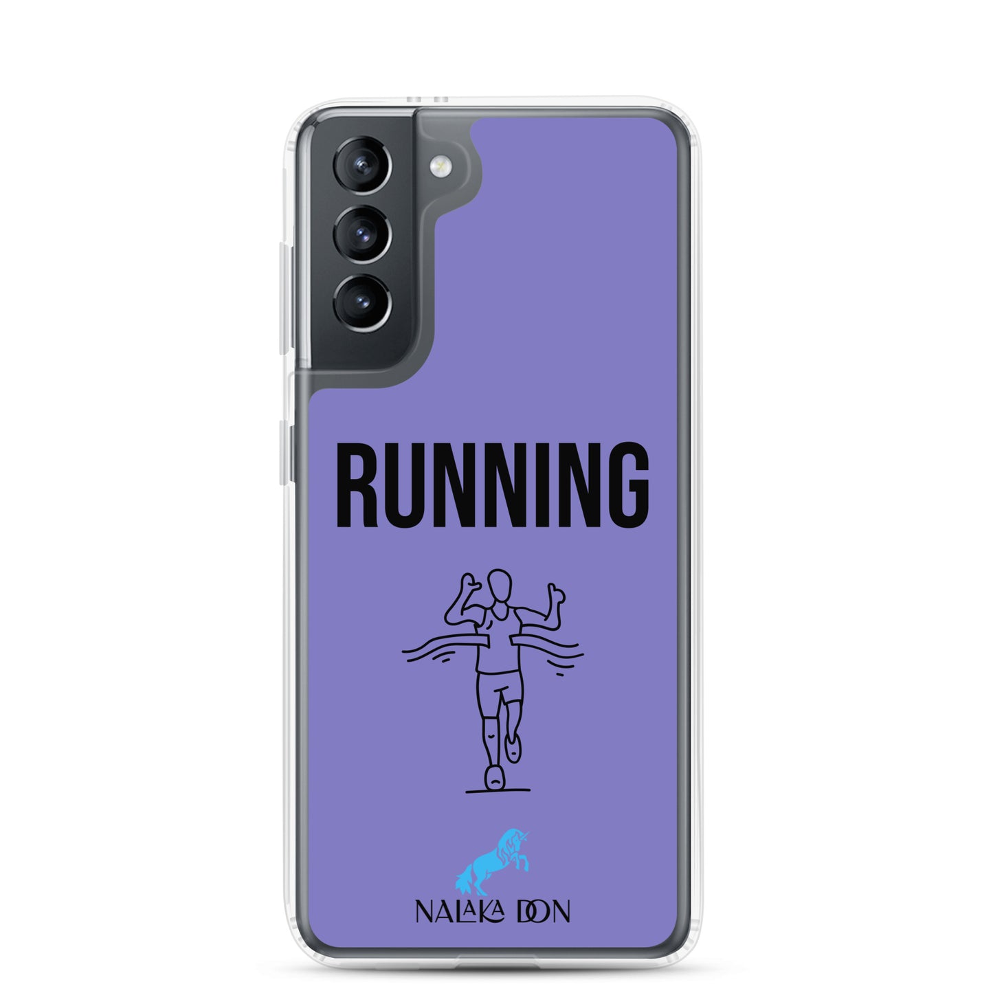 Running - Clear Case for Samsung®