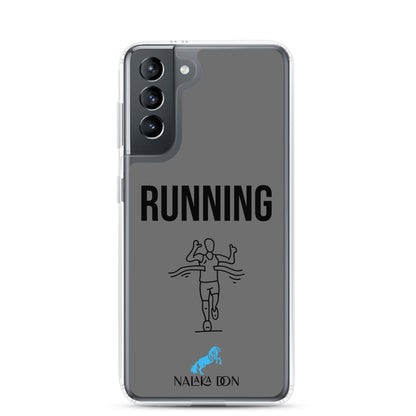 Running - Clear Case for Samsung®