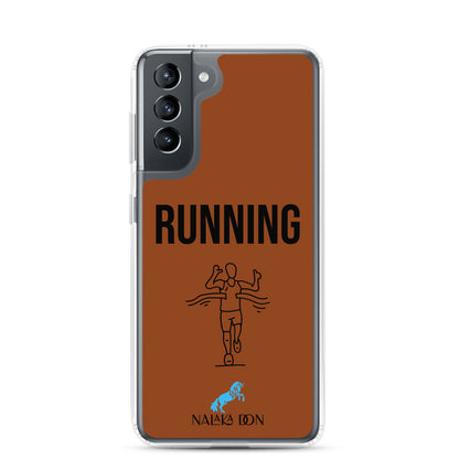 Running - Clear Case for Samsung®