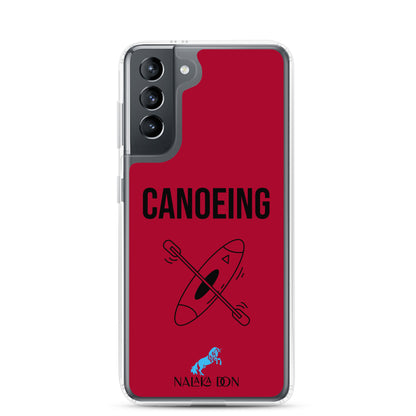 Canoeing - Clear Case for Samsung®