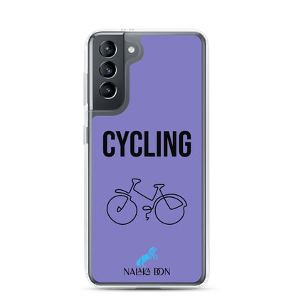 Cycling - Clear Case for Samsung®