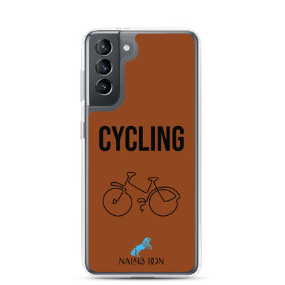 Cycling - Clear Case for Samsung®