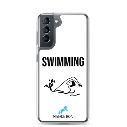 Swimming - Clear Case for Samsung®