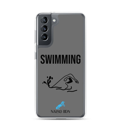 Swimming - Clear Case for Samsung®
