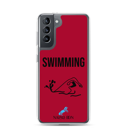 Swimming - Clear Case for Samsung®