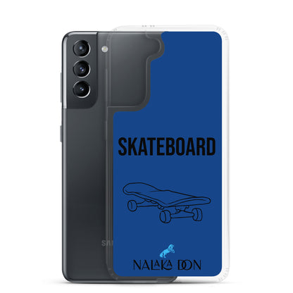 Skateboard - Clear Case for Samsung®