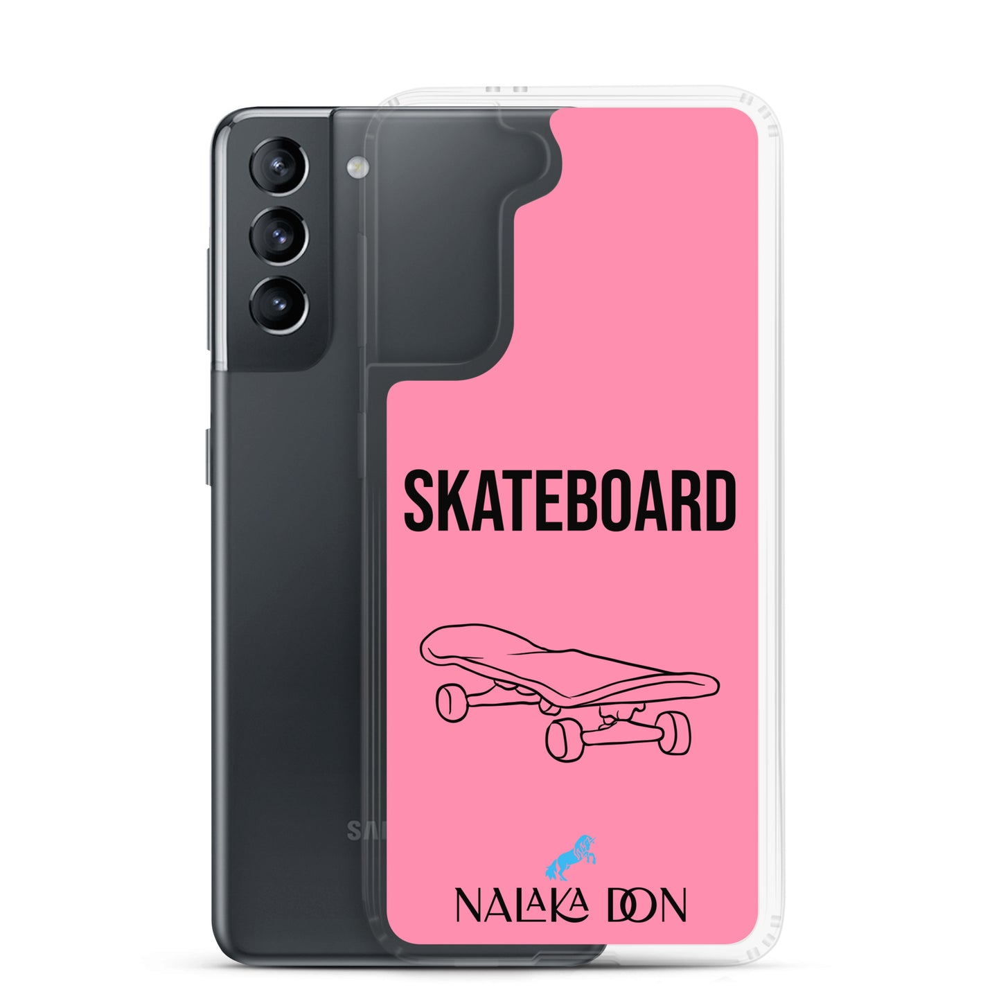 Skateboard - Clear Case for Samsung®