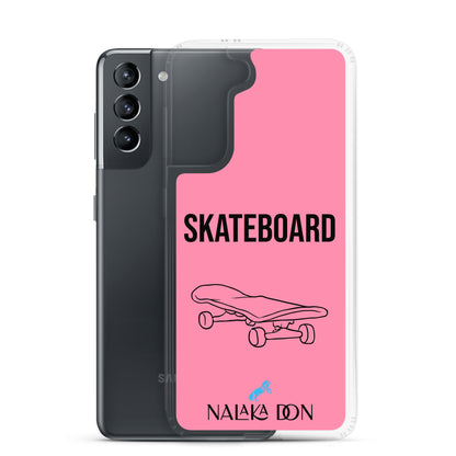 Skateboard - Clear Case for Samsung®