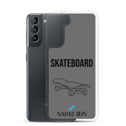 Skateboard - Clear Case for Samsung®