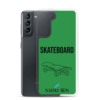 Skateboard - Clear Case for Samsung®