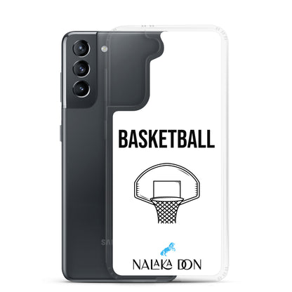 Basketball - Clear Case for Samsung®
