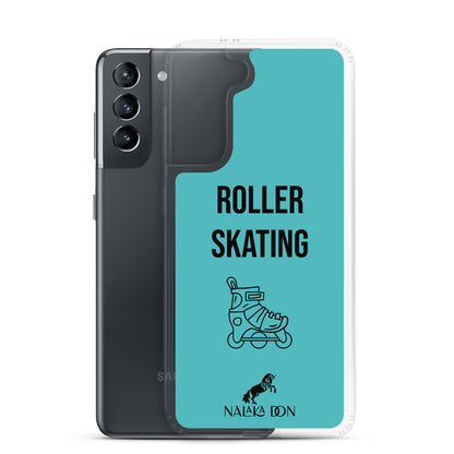 Roller Skating - Clear Case for Samsung®