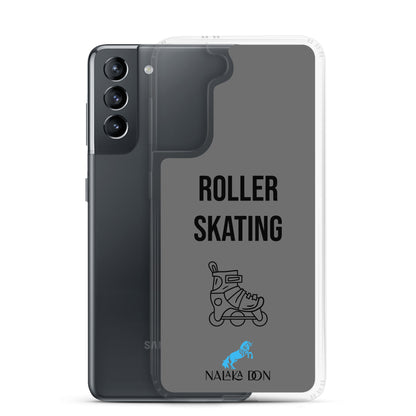 Roller Skating - Clear Case for Samsung®
