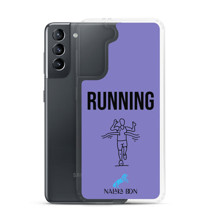Running - Clear Case for Samsung®