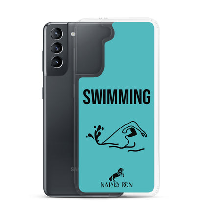 Swimming - Clear Case for Samsung®