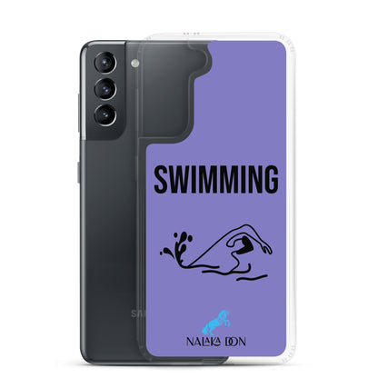 Swimming - Clear Case for Samsung®