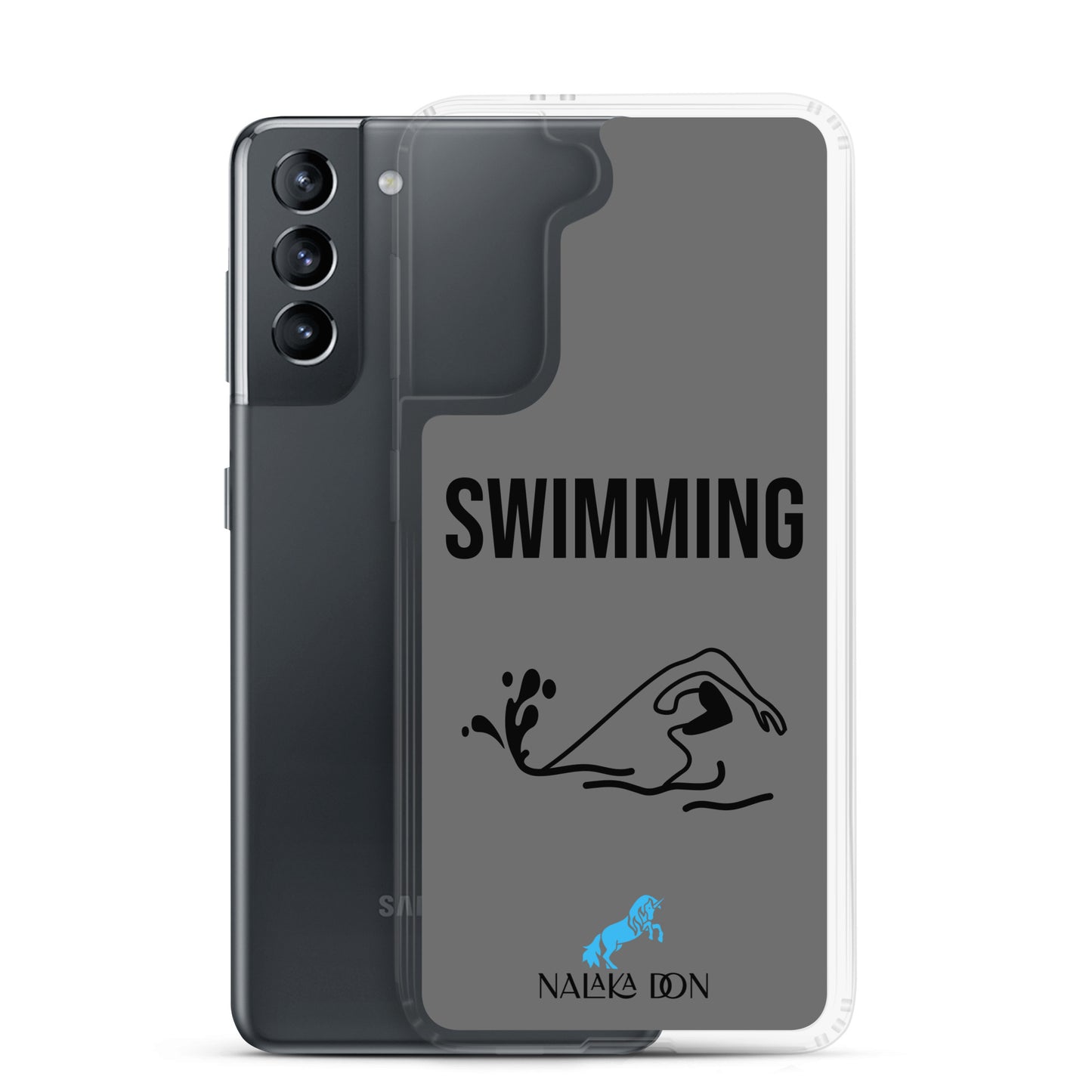 Swimming - Clear Case for Samsung®