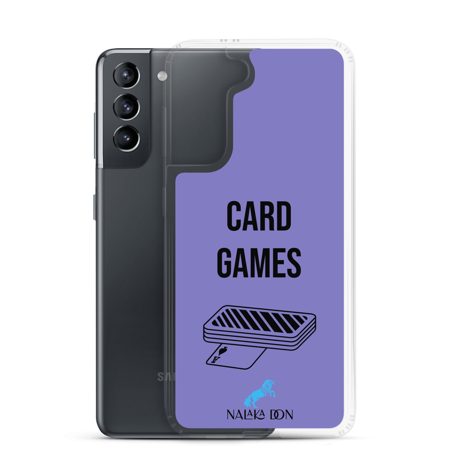 Card Games - Clear Case for Samsung®