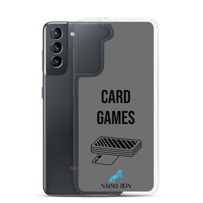 Card Games - Clear Case for Samsung®