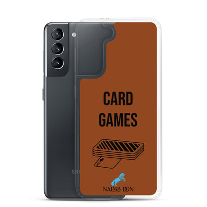 Card Games - Clear Case for Samsung®