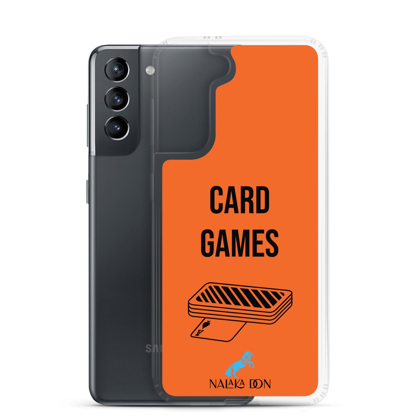 Card Games - Clear Case for Samsung®