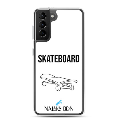 Skateboard - Clear Case for Samsung®