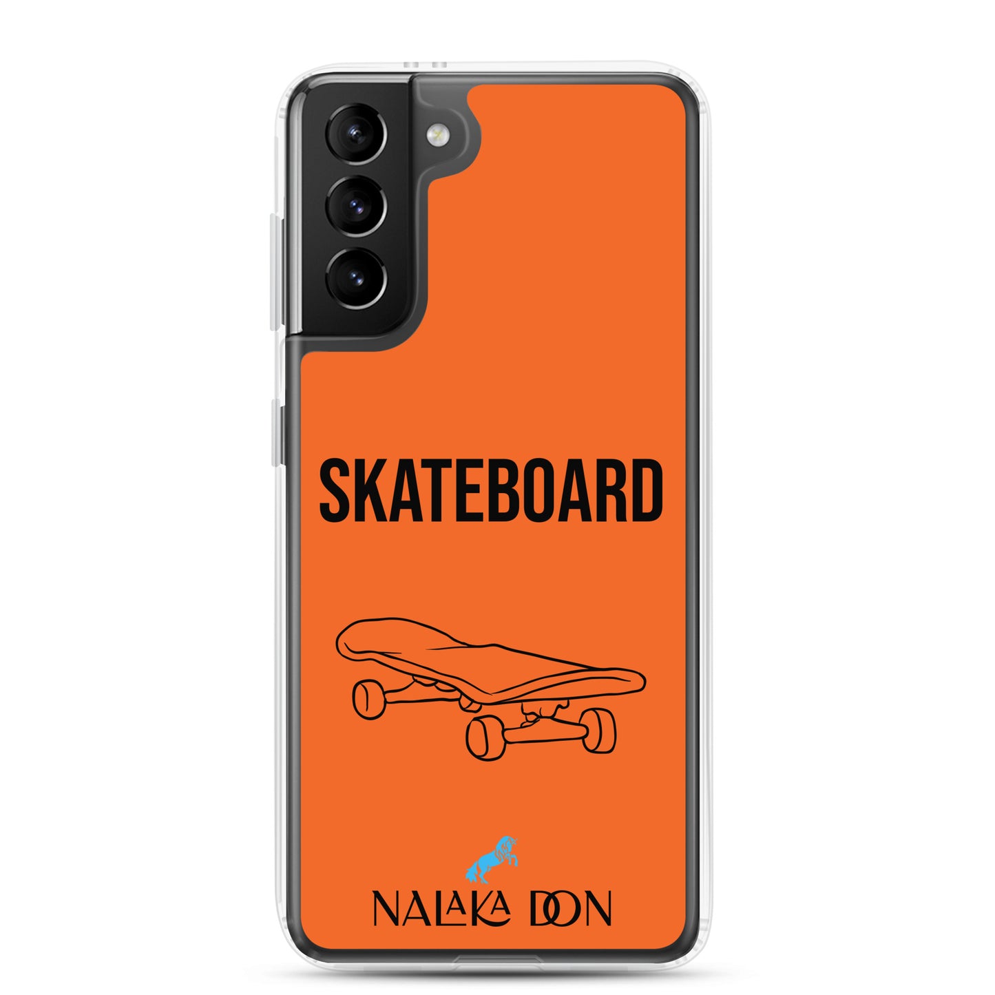 Skateboard - Clear Case for Samsung®