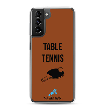 Table Tennis - Clear Case for Samsung®