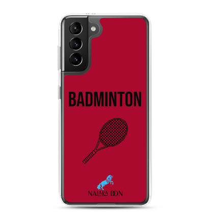 Badminton - Clear Case for Samsung®