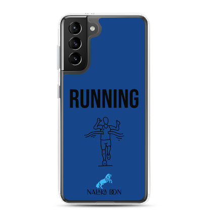 Running - Clear Case for Samsung®