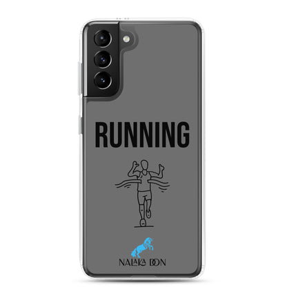 Running - Clear Case for Samsung®