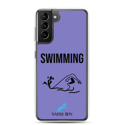 Swimming - Clear Case for Samsung®