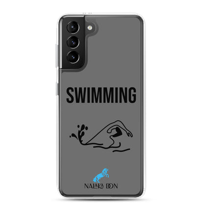 Swimming - Clear Case for Samsung®