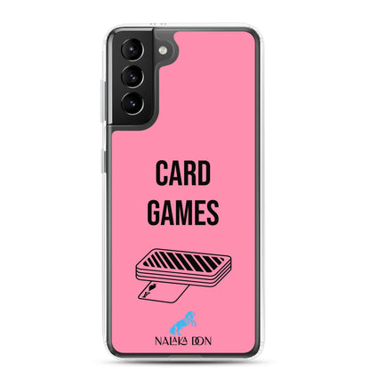 Card Games - Clear Case for Samsung®