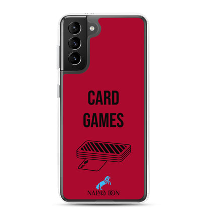 Card Games - Clear Case for Samsung®