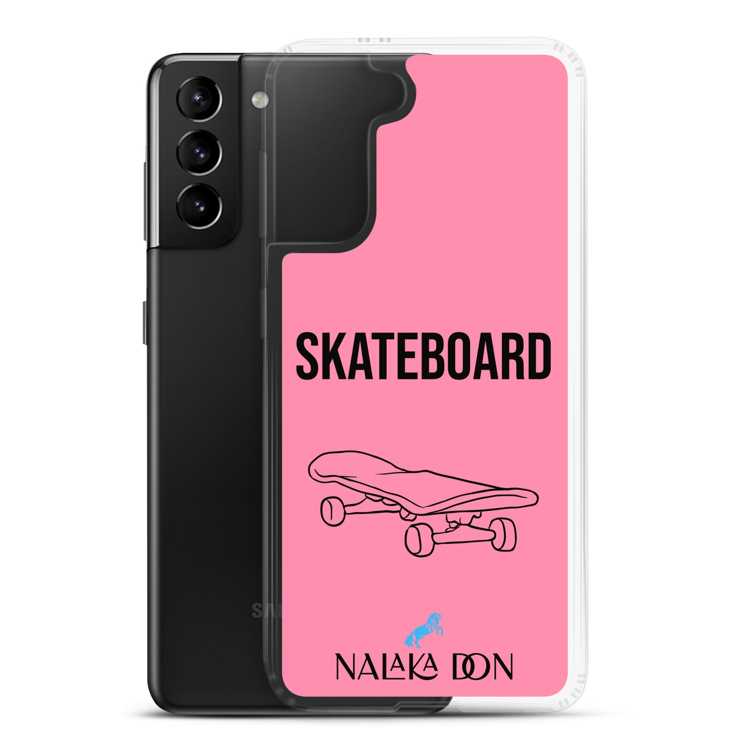 Skateboard - Clear Case for Samsung®