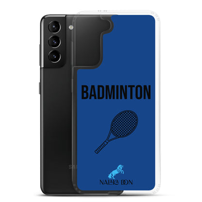 Badminton - Clear Case for Samsung®