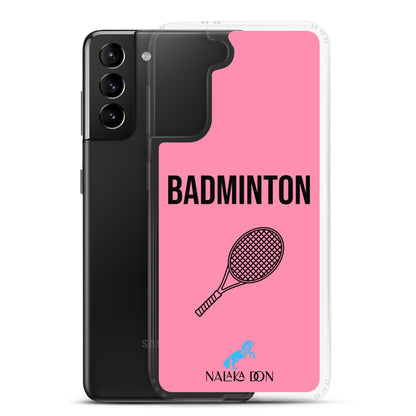Badminton - Clear Case for Samsung®