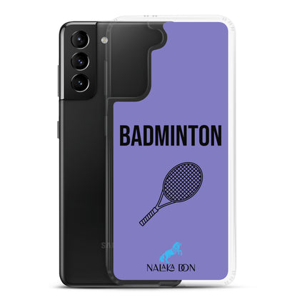 Badminton - Clear Case for Samsung®